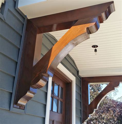 cedar metal brackets|exterior structural wood brackets.